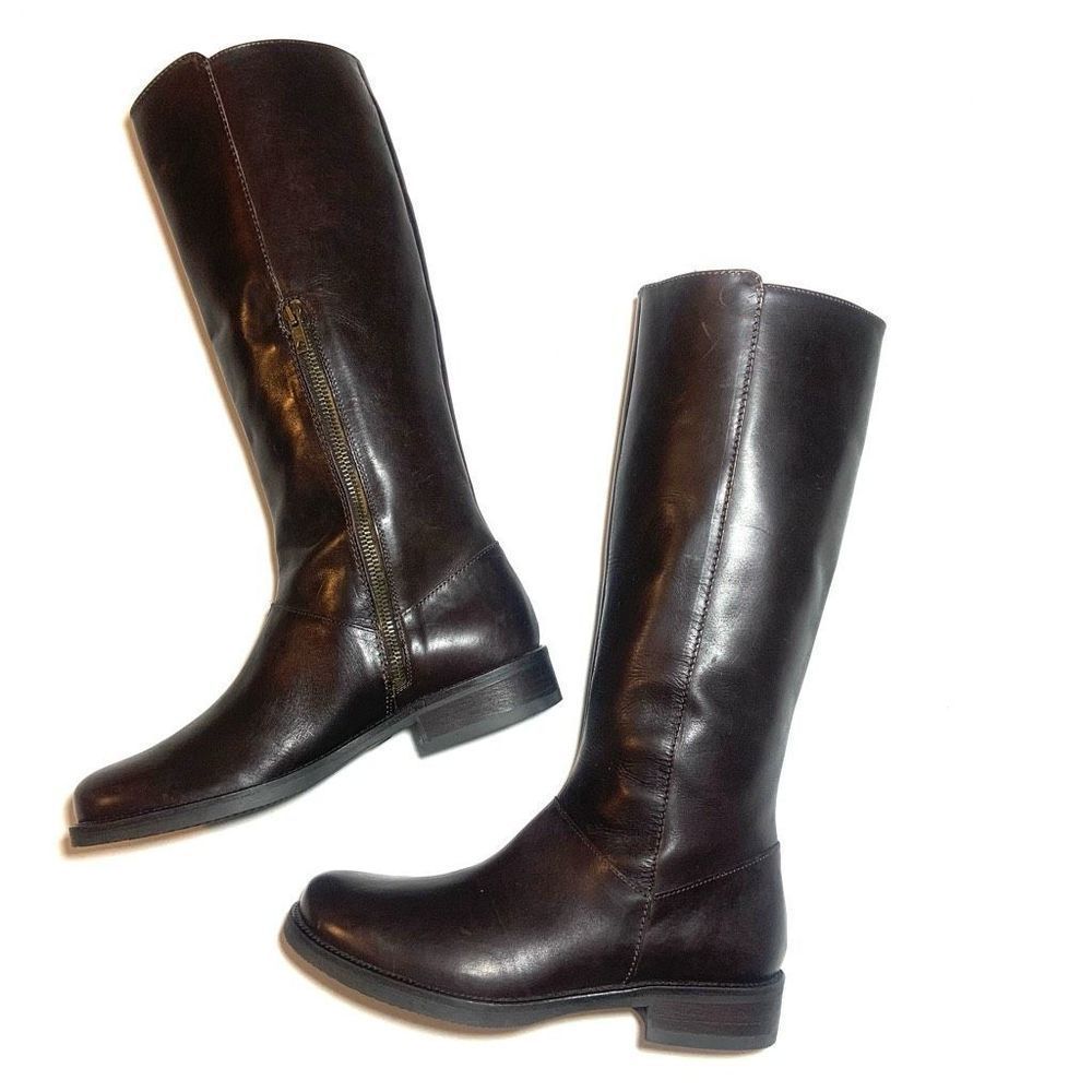 New✨ J. CREW Tall Leather Riding Style Boots